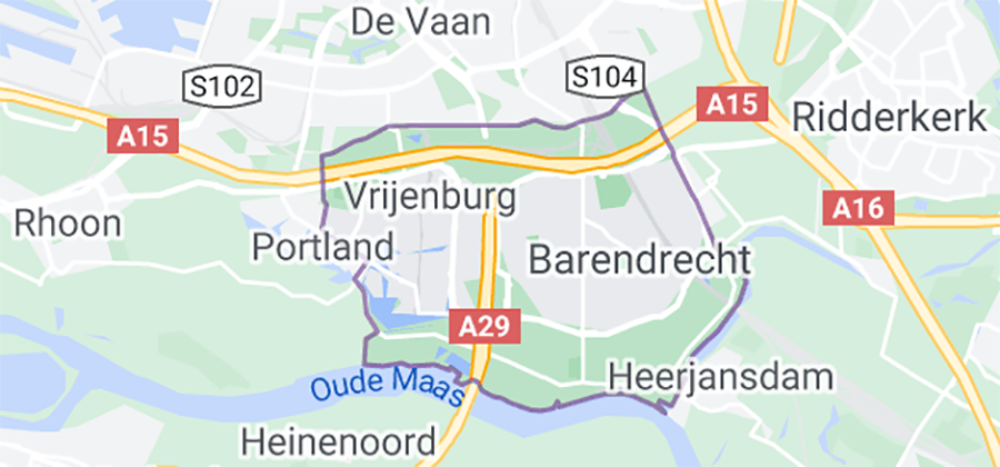 barendrecht-map barendrecht-map